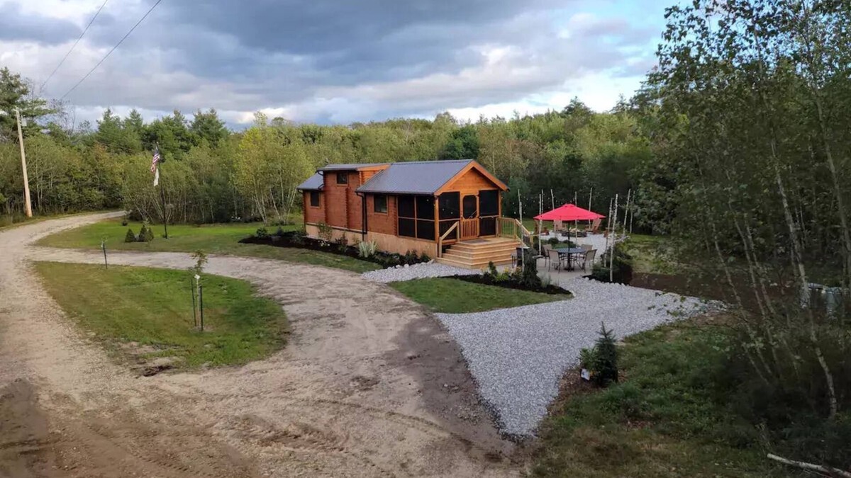 Brownfield Cabin | Amish built cabin on 280 acres near North Conwayn