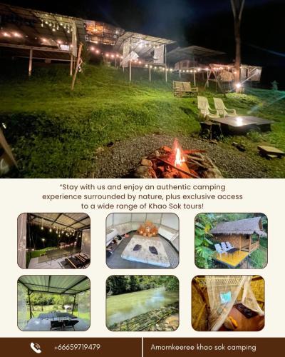 Khlong Sok Resort | Amornkeeree Khao Sok Camping