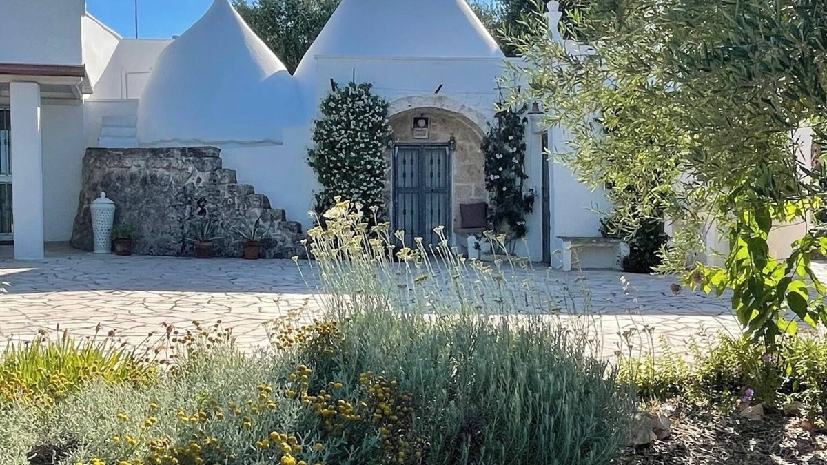 Ostuni Villa | An ancient Trullo surrounded by olive trees with a gorgeous saltwater pool
