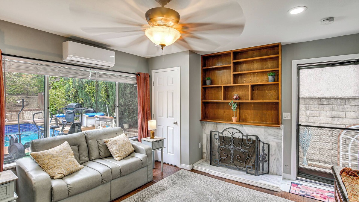 Anaheim Hills Apartment | Anaheim Studio w/Fireplace: 14 Mi to Disneyland!