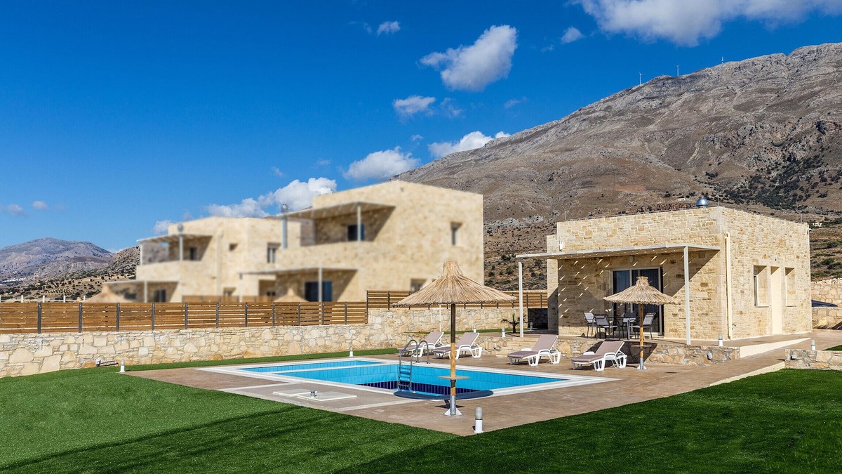 Triopetra Villa | Anatoli villa,south Crete Kids Pool, Near Beach