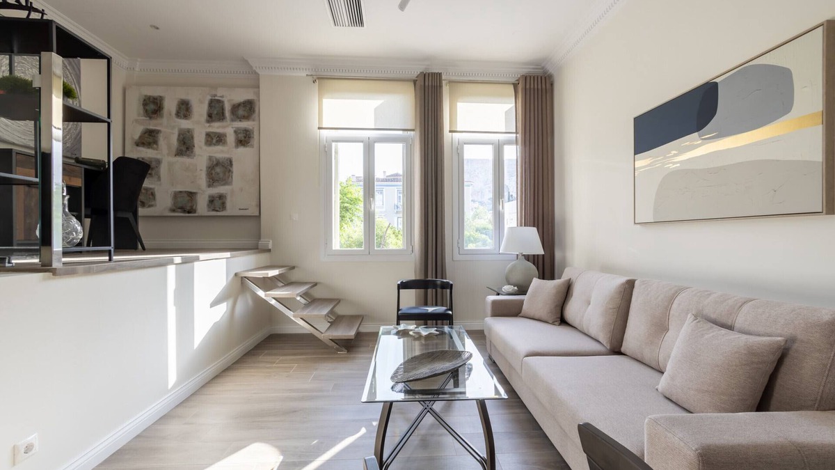 Plaka Apartment | Ancient Athens Great Apt Home Office w/Acropolis View