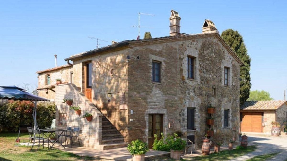 San Quirico d'Orcia House | Ancient farm la Martinella Depandance apartment
