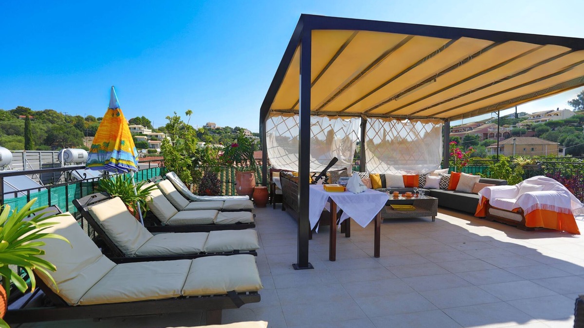 Kassiopi Apartment | Angela Studio: Embrace Kassiopi Vibrant Living at Your Doorstep