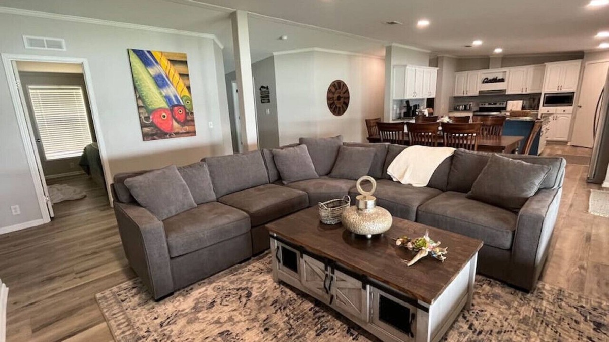 Hemphill House | Angler's Cove · Waterfront House with Amazing Views & Giant Deck
