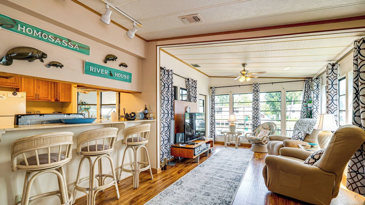 Homosassa House | Angler's Paradise! Homosassa River Retreat w/Dock