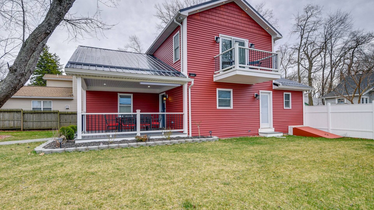 Lake Erie Beach House | Angola Vacation Rental, Walk to Lake Erie Beach!