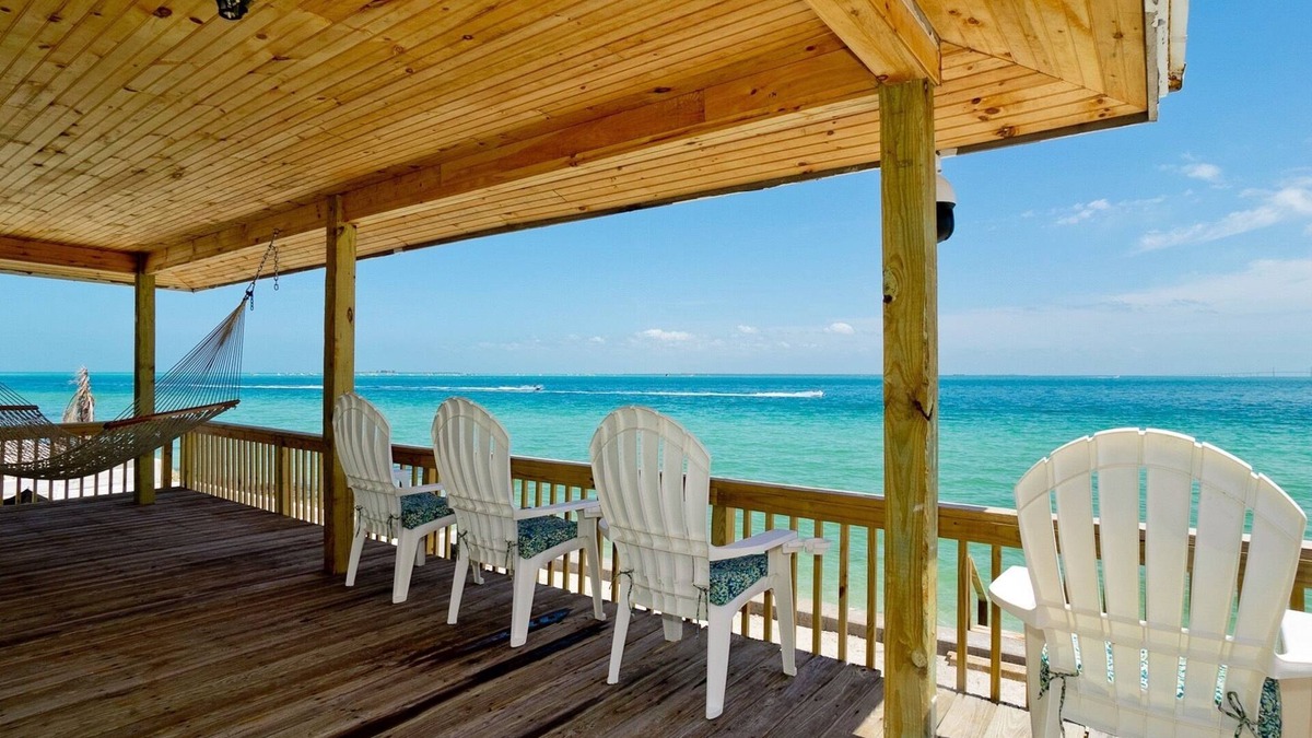 Anna Maria House | Anna Maria Island Rentals - Beach Front - "Angels Envy" -Rod & Reel Pier Retreat