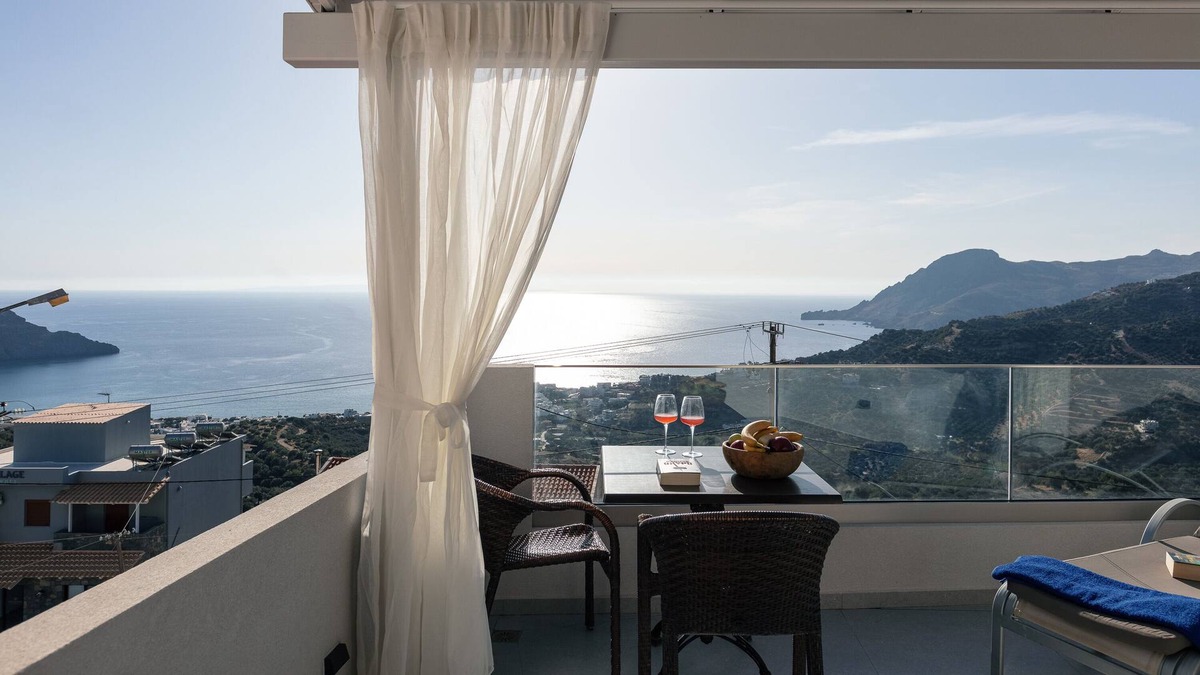 Mirthios Apartment | AnnaView Top Floor Suite No11 with amazing Seaview