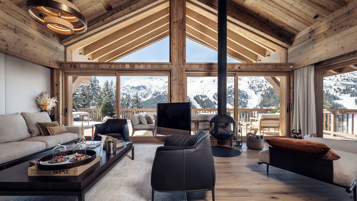Meribel Apartment | Antares Chalet LUNA ski-in ski-out