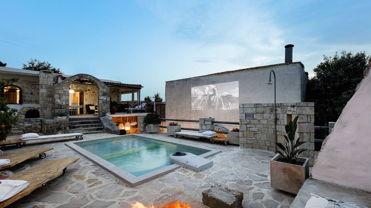 Armenoi Villa | Antonia's stonebuilt mansion with a private pool