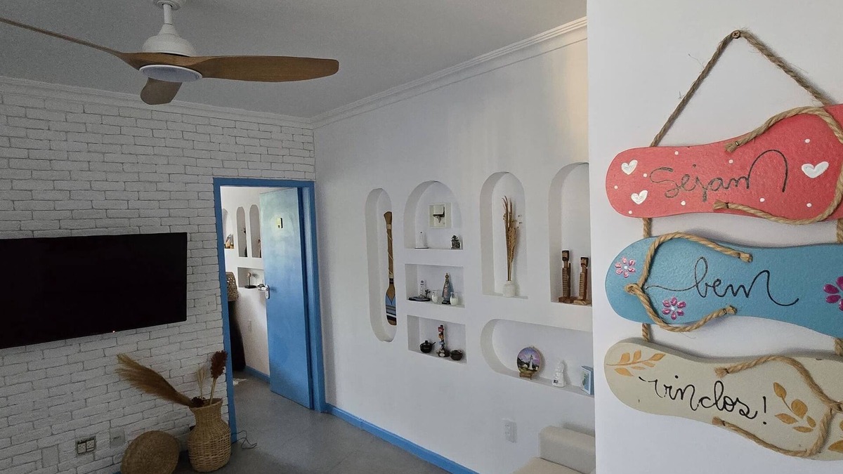 Jardim da Penha Apartment | Ap107 Cozy Space with a Mediterranean Touch