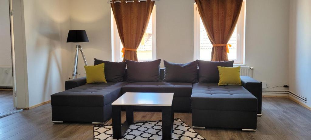 Ausleben Apartment | Ap2 80 qm 3 SZ Terrasse bei Oschersleben u Helmstedt