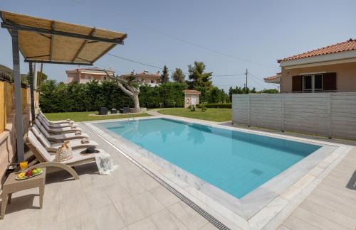 Nea Makri Villa | Apanemi Villa-Private Pool