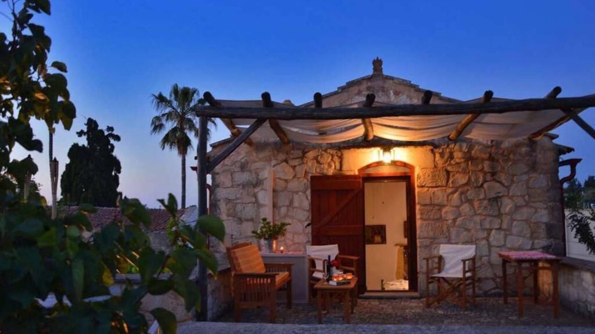 Vamos House | Apanemia Stone House in Crete