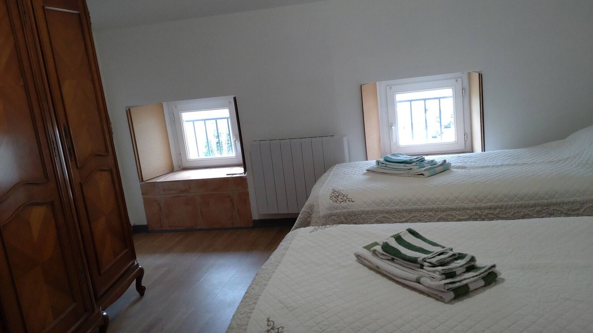 Saint-Julien-Molin-Molette Apartment | Apartment 'La Molette' with Balcony