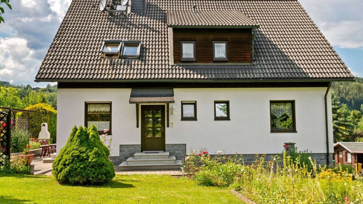 Pohla Apartment | Apartment mit Gartenblick im Erzgebirge