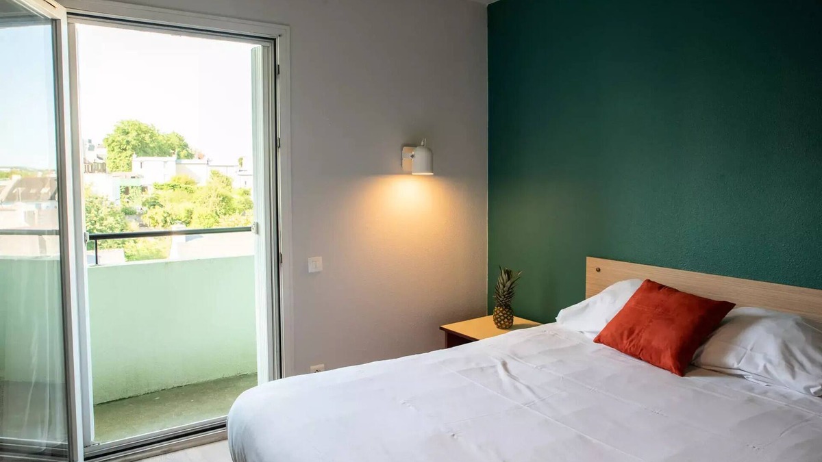 Lambezellec Apartment | Apart'Hotel Brest - Studio 2 people Balcony