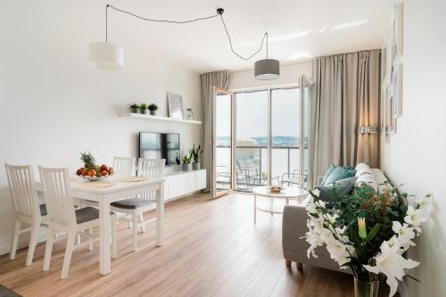 Nowy Port Apartment | Apartament 12 piętro z widokiem na Gdansk - parking w cenie pobytu