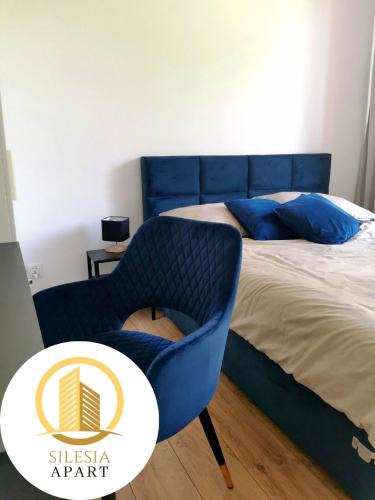Tychy Apartment | Apartament Granatowy