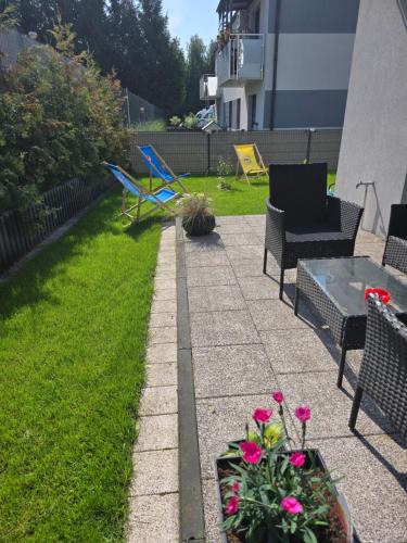 Wagrowiec Apartment | Apartament Nad Nielbą 6Bm2 z ogrodem