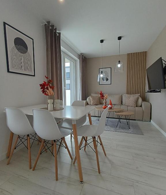 Biskupiec Apartment | Apartament z 2 sypialniami - Nova Ludova - blisko 2 jezior