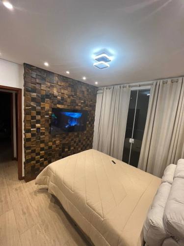 Cataguases Apartment | Apartamento com vista para piscina