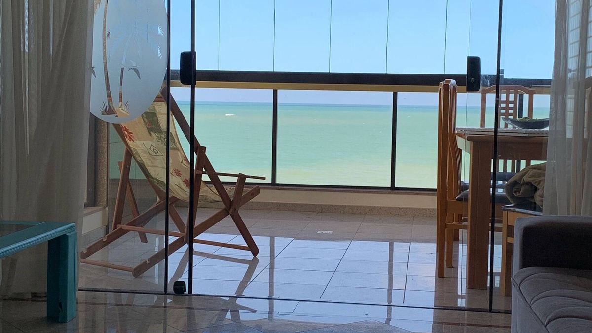 Praia do Morro Apartment | Apartamento na Praia do Morro, frente ao mar, 4 quartos, 2 vagas, Wi-Fi, 10 👩❤️👨