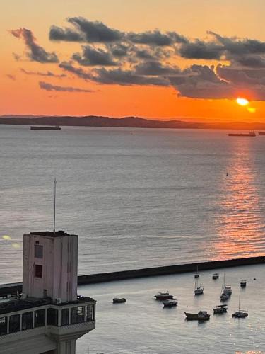 Pelourinho Apartment | Apartamento vista ao mar com ar