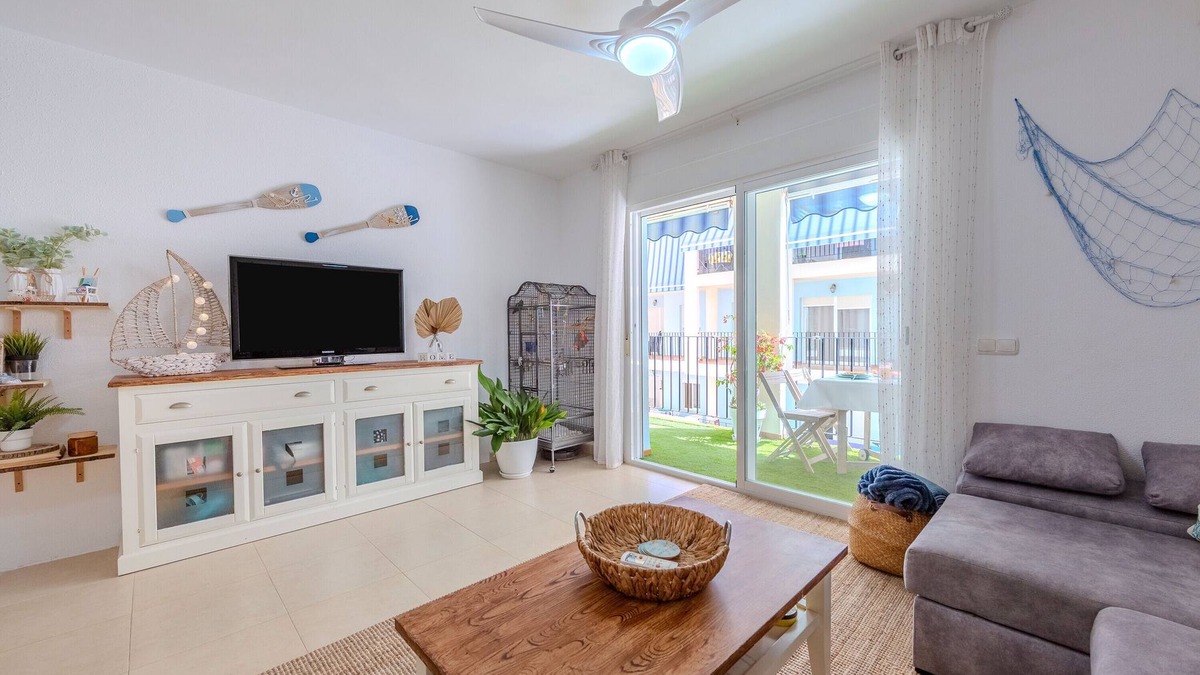 Almerimar Apartment | 'Apartamento Zen Dreams Almerimar' with sea views, Wi-Fi, and air conditioning