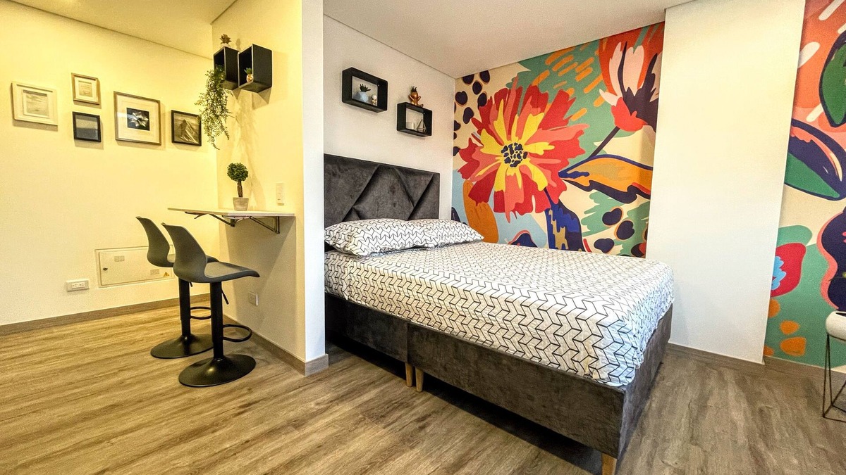 Campin Apartment | Aparteestudio Bogotá Movistar Arena