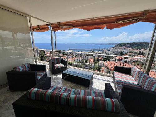 Lazaret Apartment | ApartHotel Riviera - TERRASSE DES AGAVES - Amazing Sea View Nice Côte d'Azur