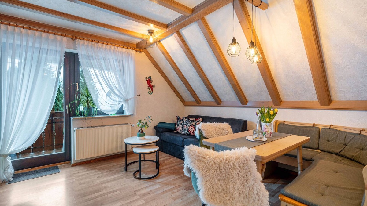Bad Rippoldsau-Schapbach Apartment | Apartment '6' with Mountain View, Shared Terrace and Wi-Fi