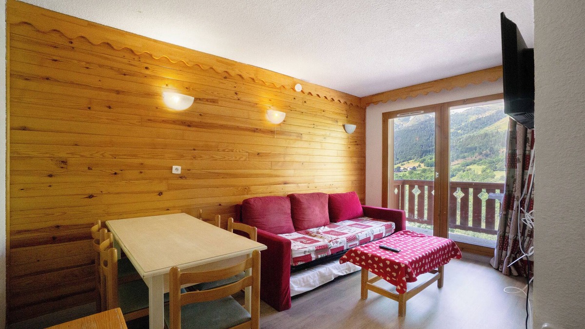 Saint-Francois-Longchamp Apartment | Apartment 'A3 209 Appart Au Pied Des Pistes' with Mountain View and Balcony