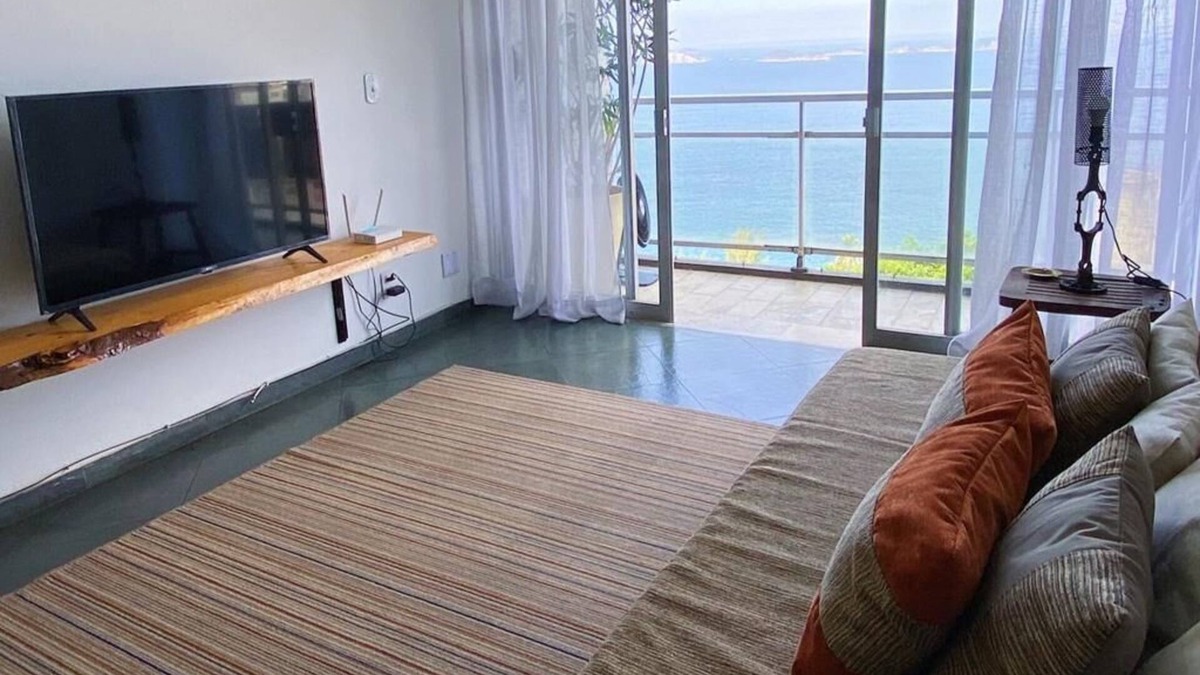 Vidigal Apartment | Apartment with sea view and garage 5 minutes from the beach.