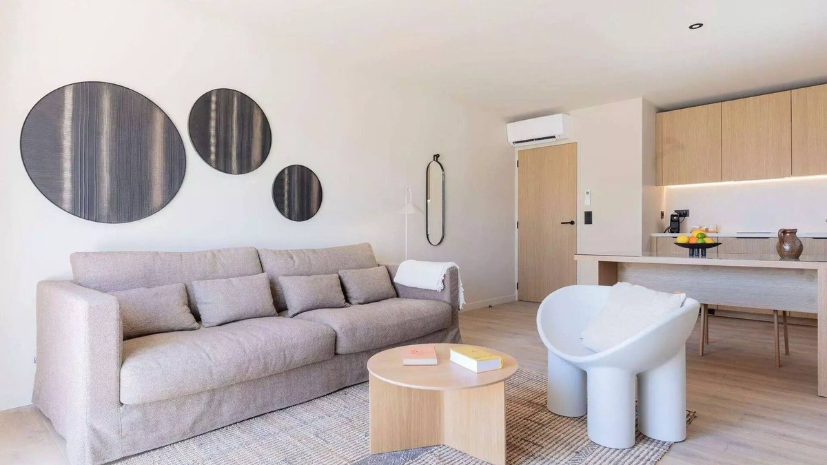 Baillargues Apartment | Apartment 1 Schlafzimmer 2 Personen Garten Blick
