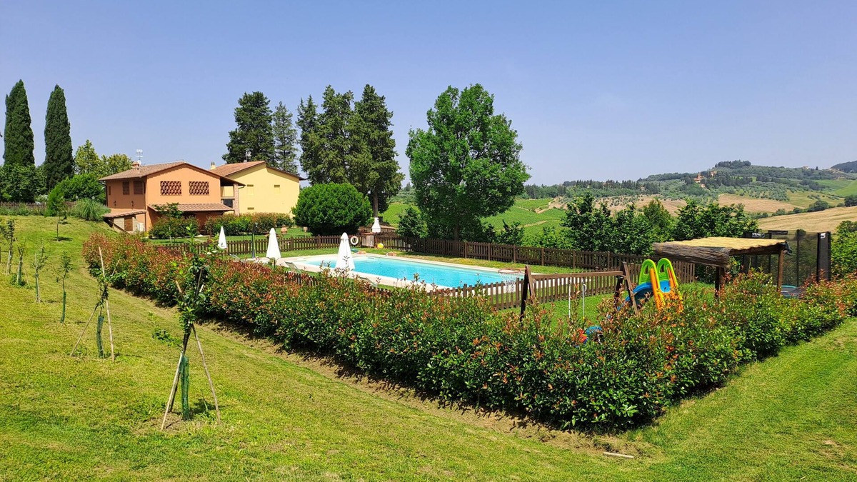 Certaldo House | Apartment 1st floor in farmhouse with Pool