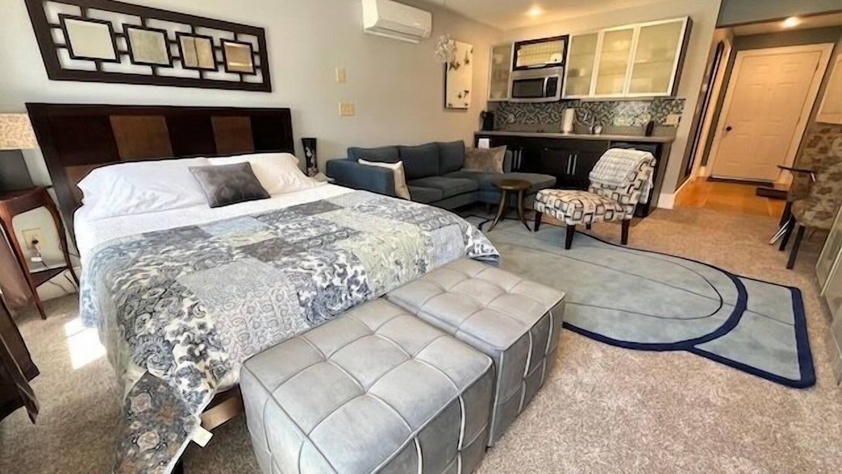 Tannersville Apartment | Apartment 2 - Stylish Studio Vacation Rental in Tannersville