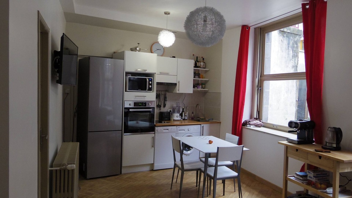 La Bourboule Apartment | Apartment 40 m2 facing south - Ground floor