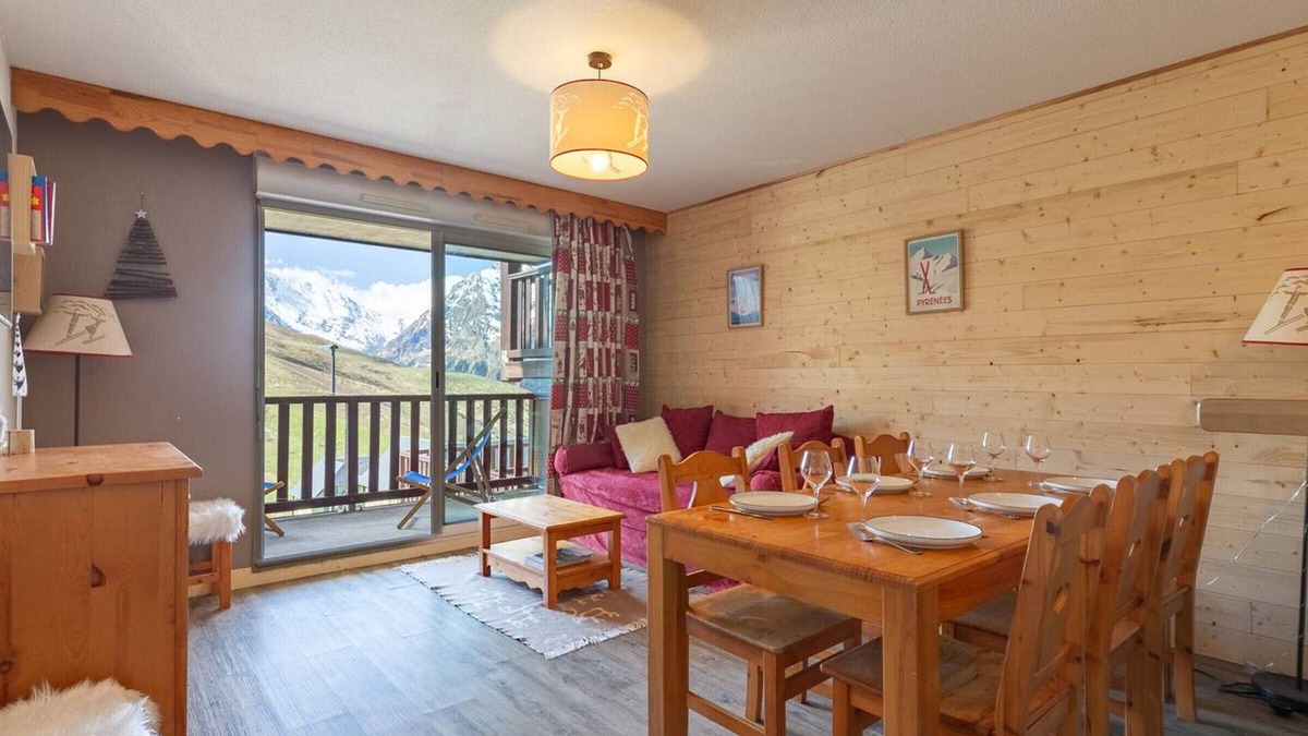 Germ Apartment | Apartment 8 ppl Peyragudes, Wifi, Parking, Near shuttle