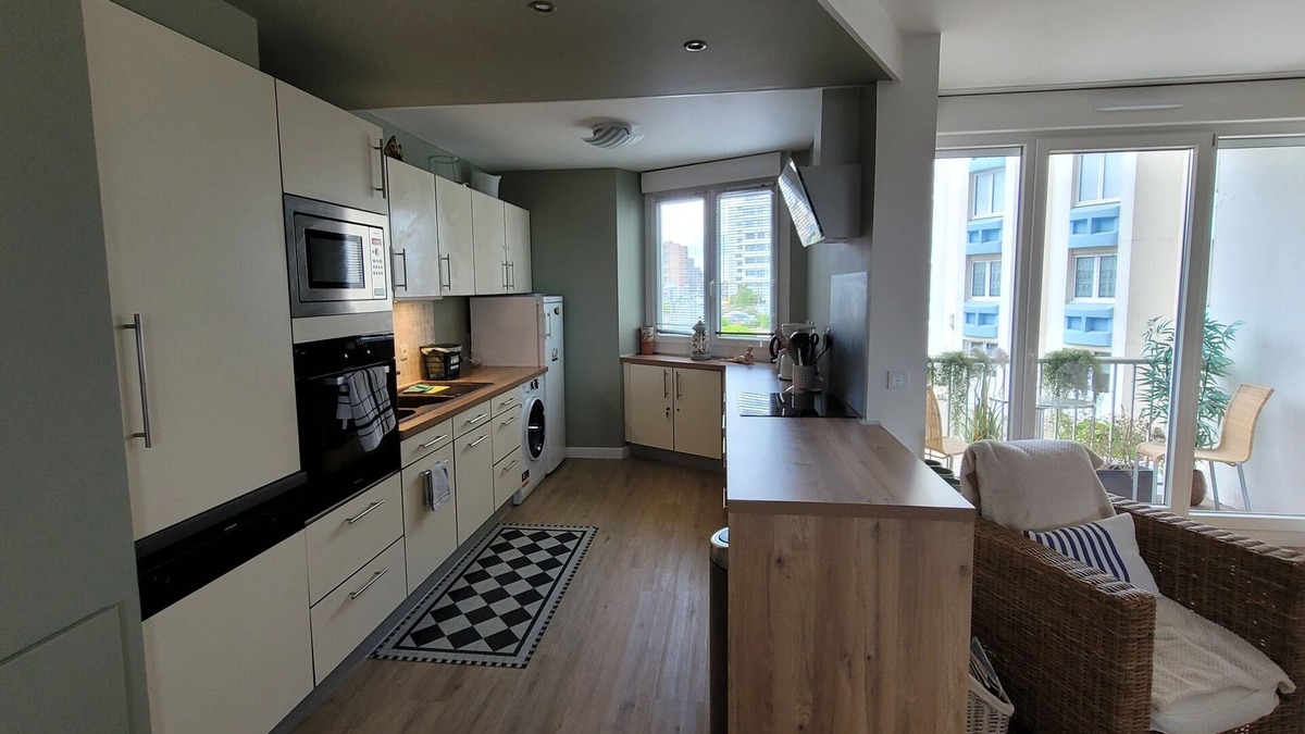 Dunkirk Apartment | Apartment 80 m2 in Malo les Bains, seaside with sea view and dunes