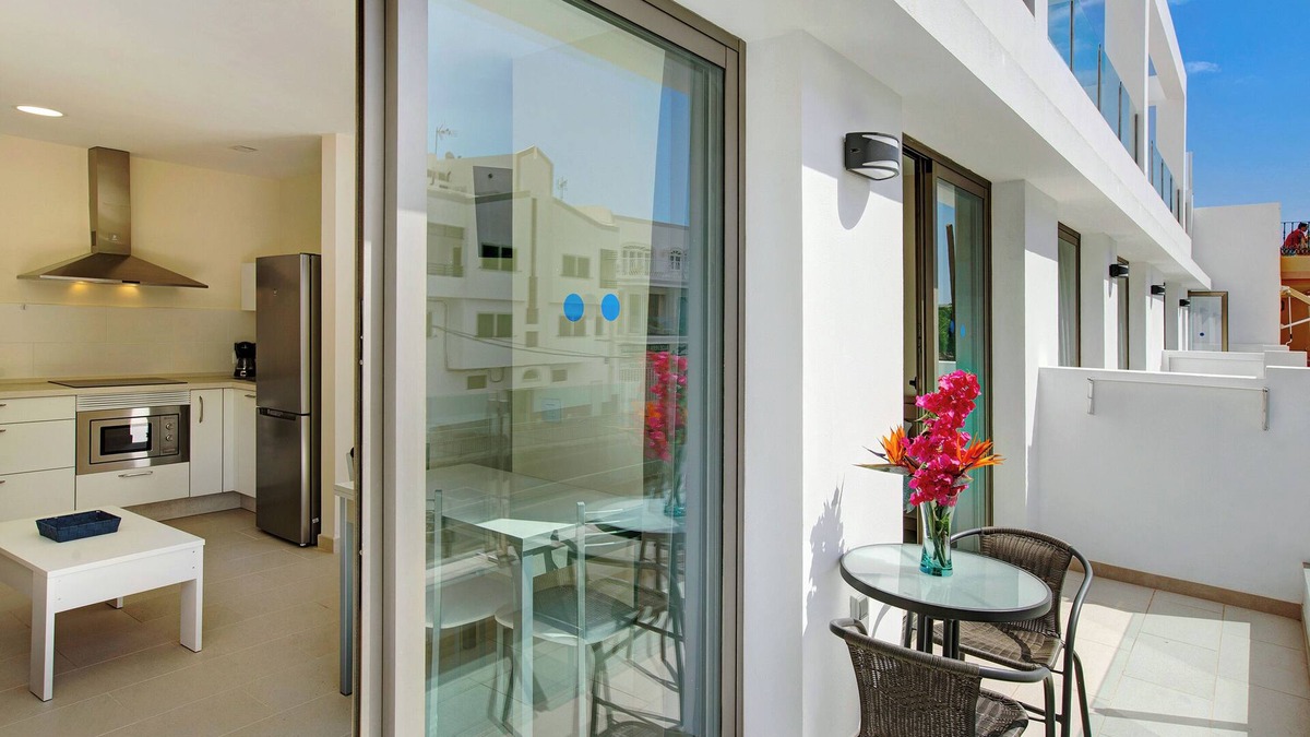 Playa de Mogan Apartment | Apartment Albamar 1C with Mountain View, Wi-Fi, A/C, Balcony & Terrace