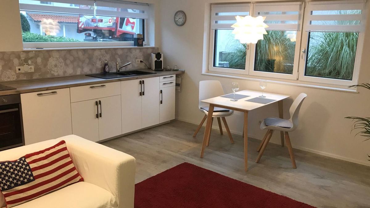 Hoffenheim Apartment | Apartment Alina, 54sqm, 1 bedroom, terrace, max. 2 persons