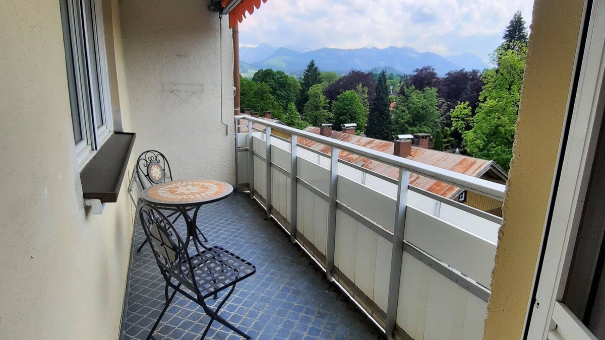 Sonthofen Apartment | Apartment 'Allgäu Auszeit' with Balcony and Wi-Fi