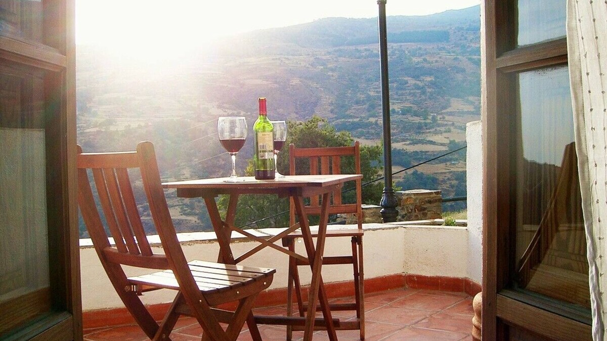 Bubion Apartment | Apartment and terrace with stunning views in Bubión, Las Alpujarras.