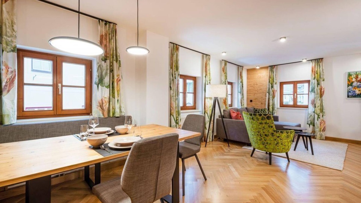 Oeblarn Apartment | Apartment Anna - 1 Schlafzimmer, Bad, Sauna - Thorbäck Gut - Apartments im Schlosserhaus