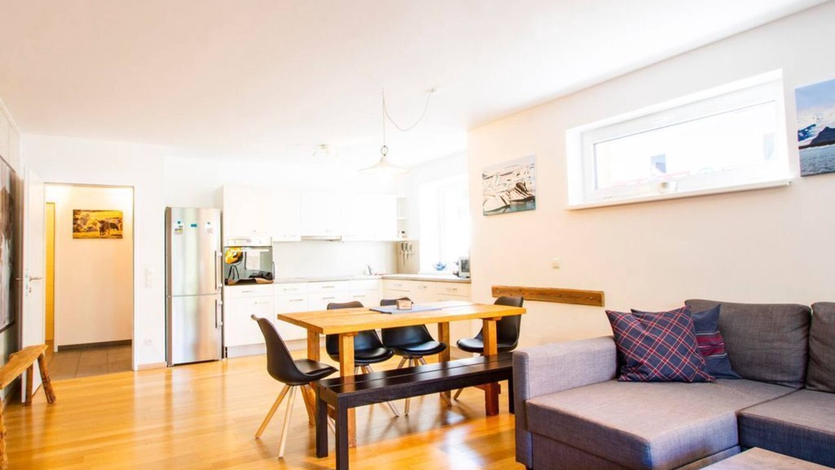 Hinterstoder Apartment | Apartment/apartment 2, separate WC and bath/shower - butcher's shop - café, apartments