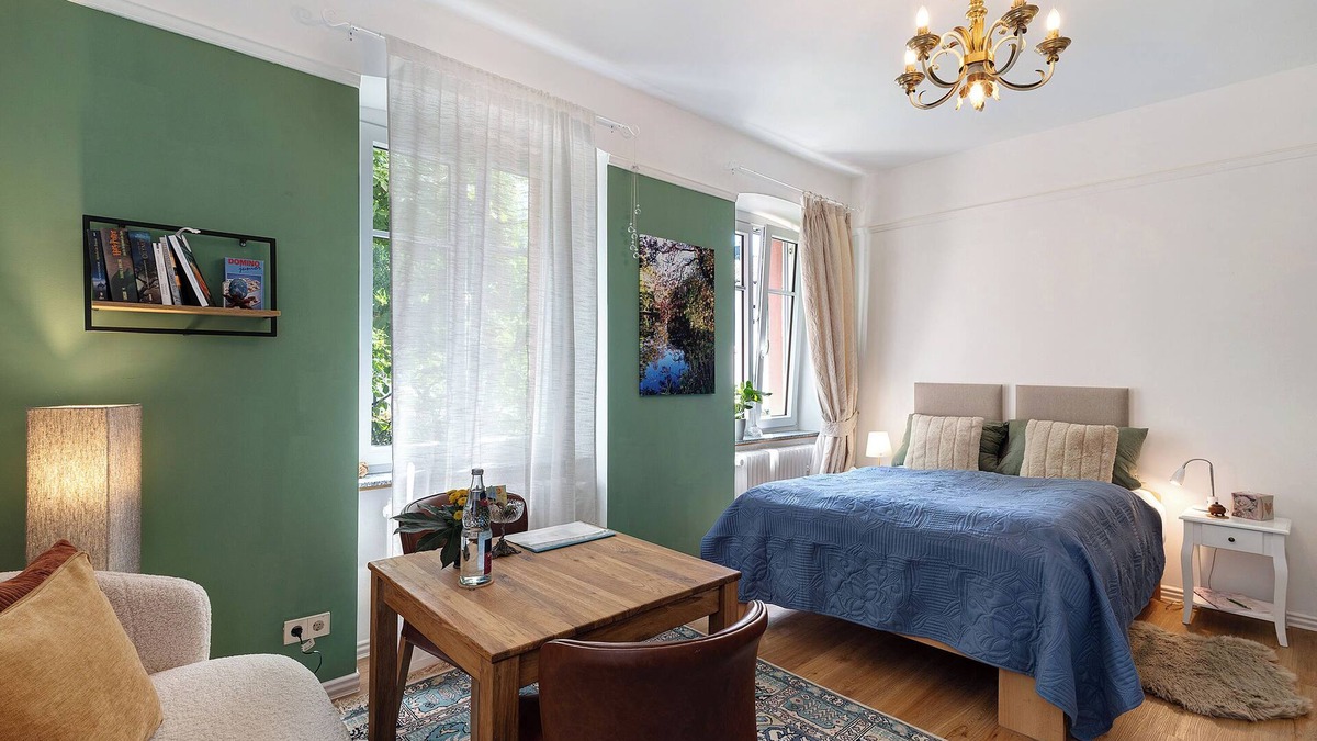 Unzhurst Apartment | Apartment 'Appartement In Historischem Haus' with Private Terrace, Private Garden and Wi-Fi
