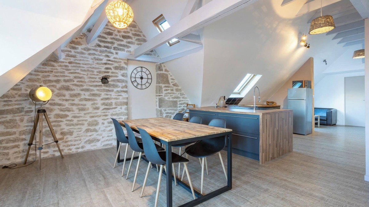 Guilvinec Apartment | Apartment 'Appartement De Charme' with Wi-Fi