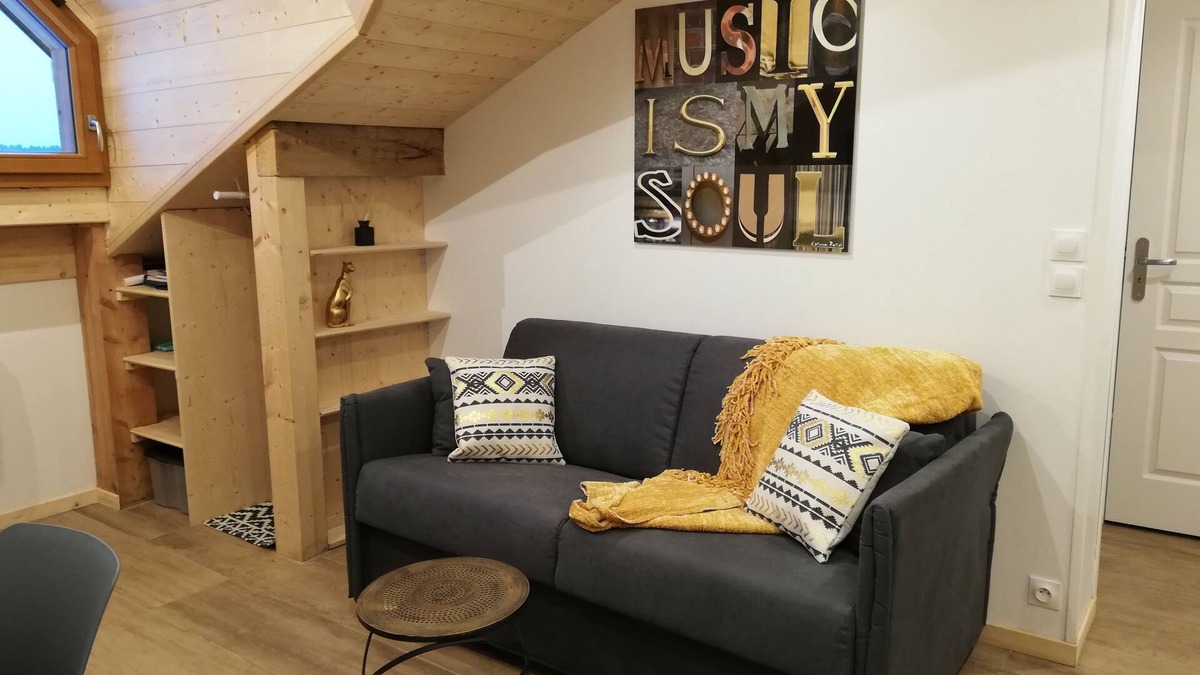 La Feclaz Apartment | Apartment at the foot of the slopes - La Féclaz resort - Au cosy d'Elana